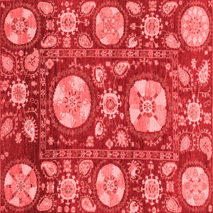 Abstract Red Modern Rug, abs3795red
