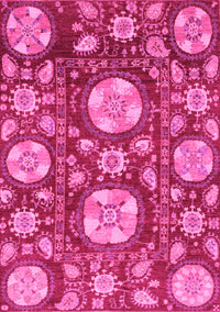 Abstract Pink Modern Rug, abs3795pnk