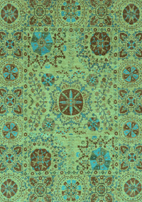 Abstract Turquoise Modern Rug, abs3796turq