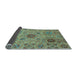 Sideview of Abstract Light Blue Modern Rug, abs3796lblu