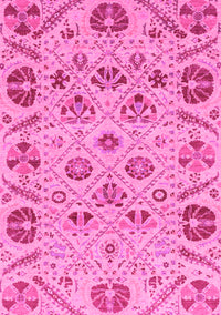 Abstract Pink Modern Rug, abs3797pnk