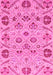 Abstract Pink Modern Rug, abs3797pnk