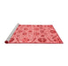 Modern Red Washable Rugs