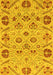 Abstract Yellow Modern Rug, abs3797yw