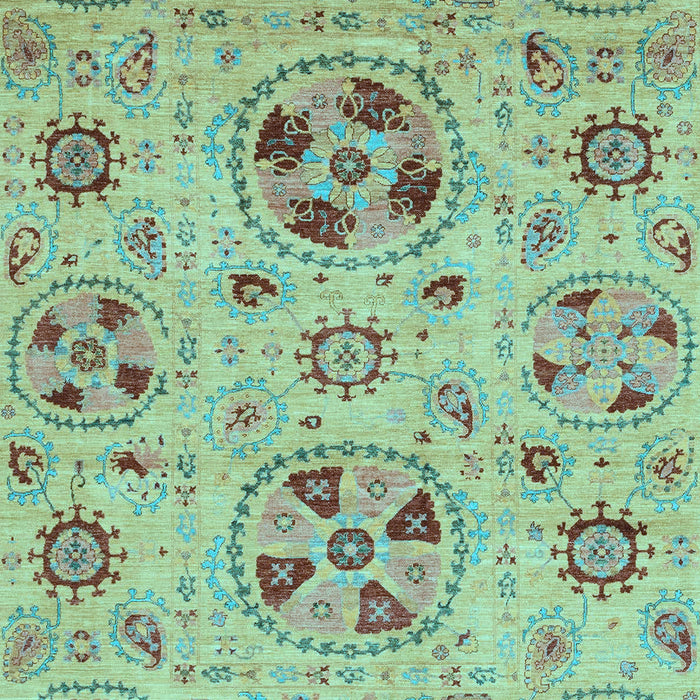 Abstract Light Blue Modern Rug, abs3798lblu