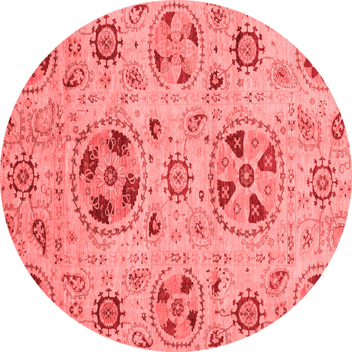 Abstract Red Modern Rug, abs3798red