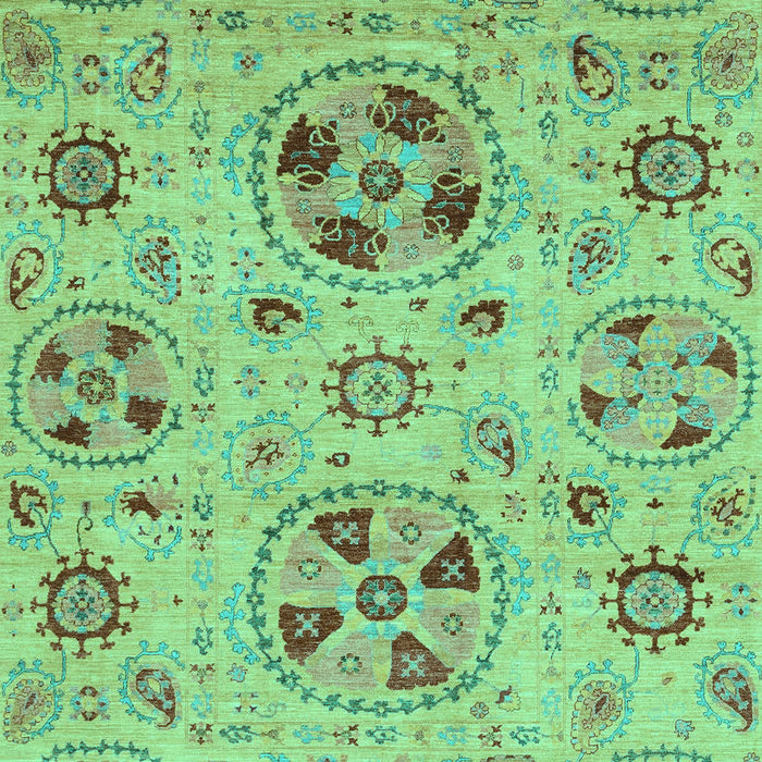 Abstract Turquoise Modern Rug, abs3798turq
