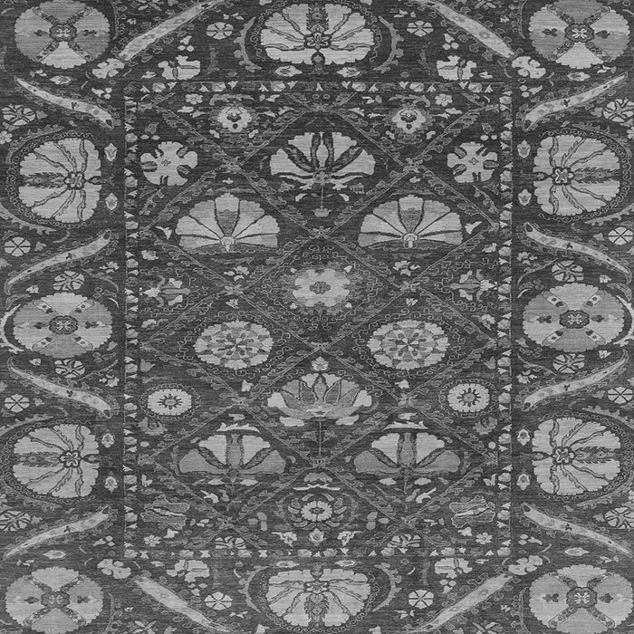 Square Machine Washable Abstract Gray Modern Rug, wshabs3799gry