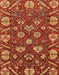 Abstract Red Modern Rug, abs3799