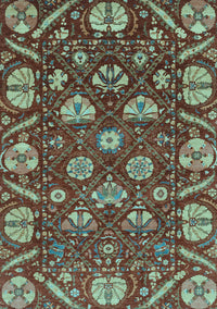 Abstract Light Blue Modern Rug, abs3799lblu