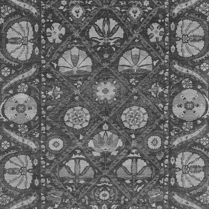 Machine Washable Abstract Gray Modern Rug, wshabs3799gry