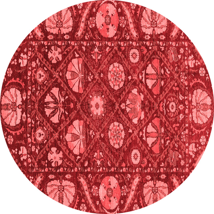 Machine Washable Abstract Red Modern Rug, wshabs3799red