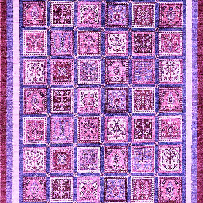 Machine Washable Abstract Purple Modern Area Rugs, wshabs379pur