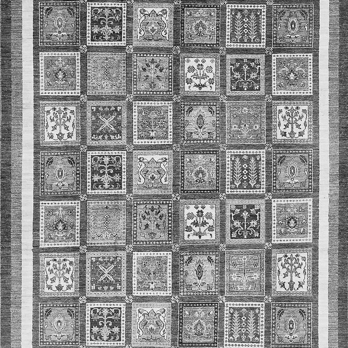 Abstract Gray Modern Rug, abs379gry