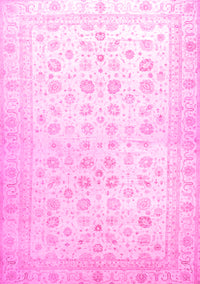 Oriental Pink Traditional Rug, abs37pnk