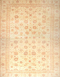 Abstract Sun Yellow Oriental Rug, abs37