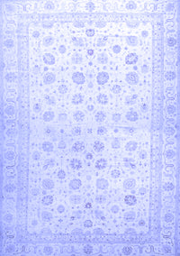 Oriental Blue Traditional Rug, abs37blu