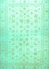 Oriental Turquoise Traditional Rug, abs37turq