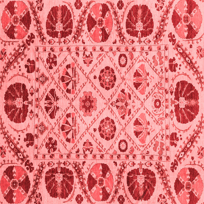 Machine Washable Abstract Red Modern Rug, wshabs3800red