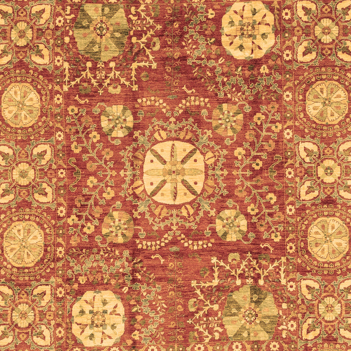 Machine Washable Abstract Brown Modern Rug, wshabs3801brn