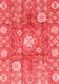 Abstract Red Modern Rug, abs3801red