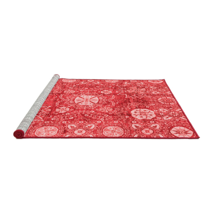 Modern Red Washable Rugs