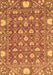 Abstract Brown Modern Rug, abs3802brn