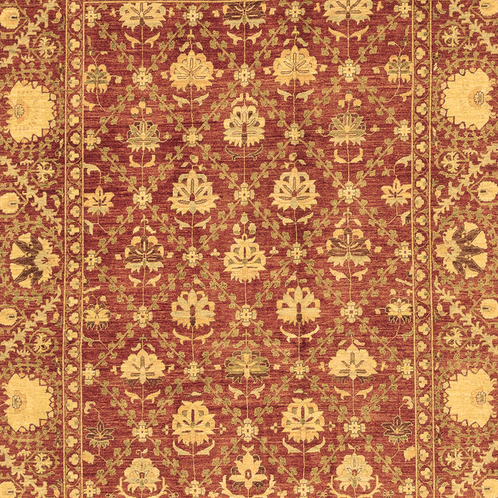 Abstract Brown Modern Rug, abs3802brn