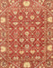 Abstract Brown Sand Brown Modern Rug, abs3802