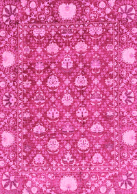 Abstract Pink Modern Rug, abs3802pnk