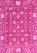 Abstract Pink Modern Rug, abs3802pnk