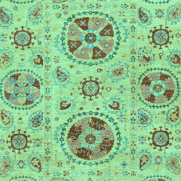 Abstract Turquoise Modern Rug, abs3805turq