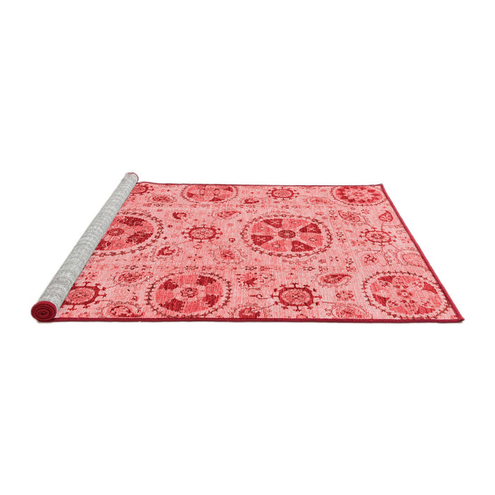 Modern Red Washable Rugs