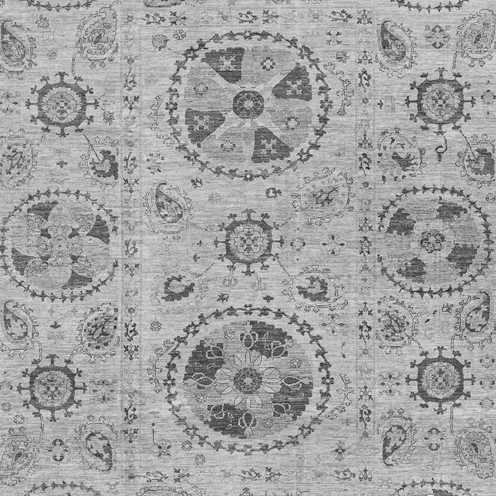 Machine Washable Abstract Gray Modern Rug, wshabs3805gry