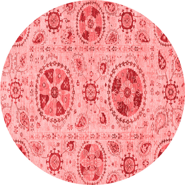 Abstract Red Modern Rug, abs3805red