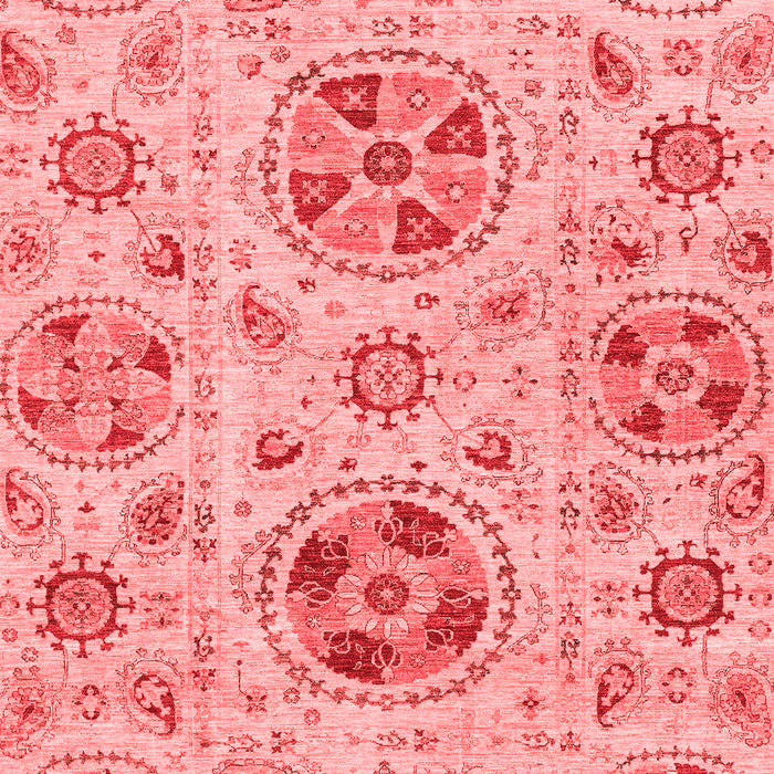 Machine Washable Abstract Red Modern Rug, wshabs3805red