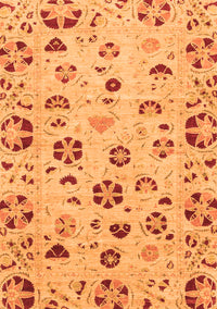 Abstract Orange Modern Rug, abs3806org