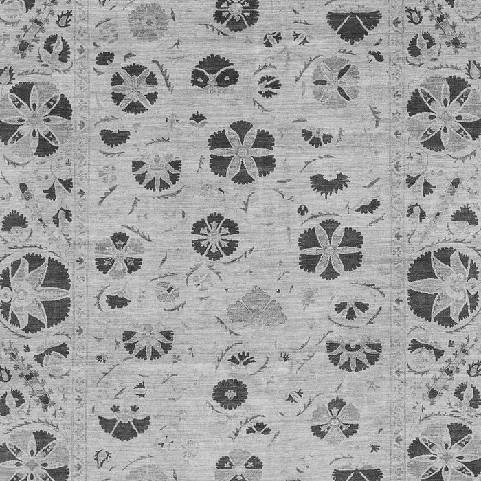 Machine Washable Abstract Gray Modern Rug, wshabs3806gry