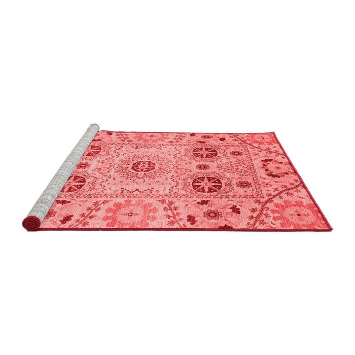 Modern Red Washable Rugs