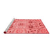 Modern Red Washable Rugs