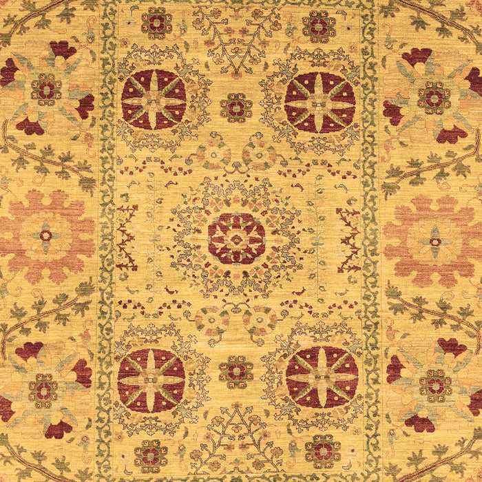 Machine Washable Abstract Brown Modern Rug, wshabs3807brn