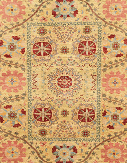 Abstract Orange Modern Rug, abs3807