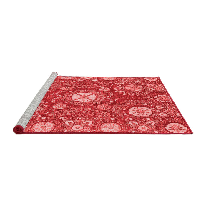 Modern Red Washable Rugs
