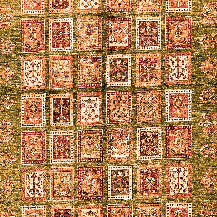 Abstract Orange Modern Rug, abs380org