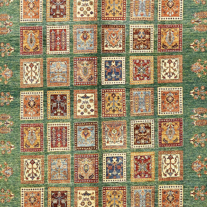 Machine Washable Abstract Red Brown Rug, wshabs380