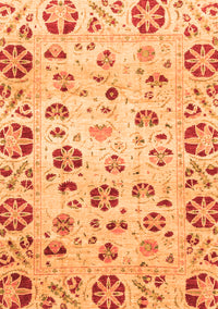 Abstract Orange Modern Rug, abs3810org