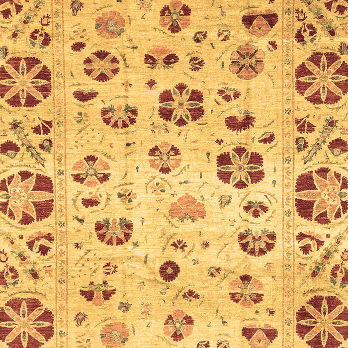 Abstract Brown Modern Rug, abs3810brn