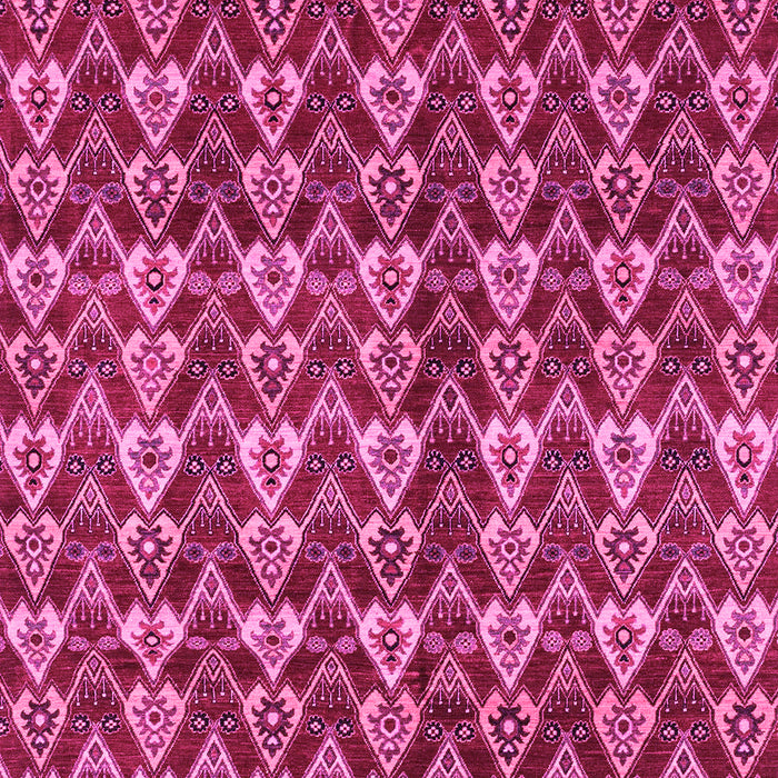 Machine Washable Abstract Pink Modern Rug, wshabs3811pnk