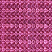 Square Abstract Pink Modern Rug, abs3811pnk