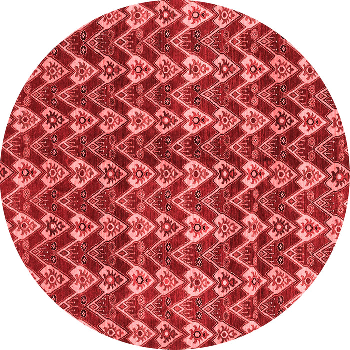 Abstract Red Modern Rug, abs3811red